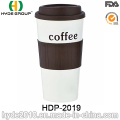 Umwelt Hitzebeständige Doppelwand Kunststoff Kaffeetasse (HDP-2019)